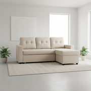 Convertible L Shaped Sectional Sleeper Sofa Bed, Saving Pull Out Couch - R&R Furniture Gallery (Fountain Valley, CA)