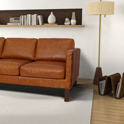 Memphis - Waxy Sofa - Cognac - R&R Furniture Gallery (Fountain Valley, CA)