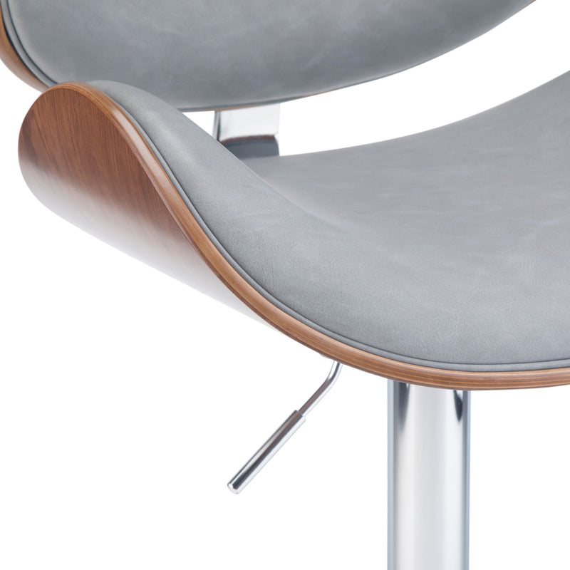 Marana - Multifunctional Handcrafted Bentwood Adjustable Swivel Bar Stool - R&R Furniture Gallery (Fountain Valley, CA)