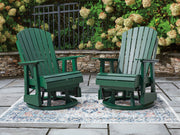 Shell Beach - Swivel Glider Chair - Green - R&R Furniture Gallery (Fountain Valley, CA)