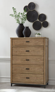 Tomtyn - Five Drawer Chest - Light Brown - R&R Furniture Gallery (Fountain Valley, CA)