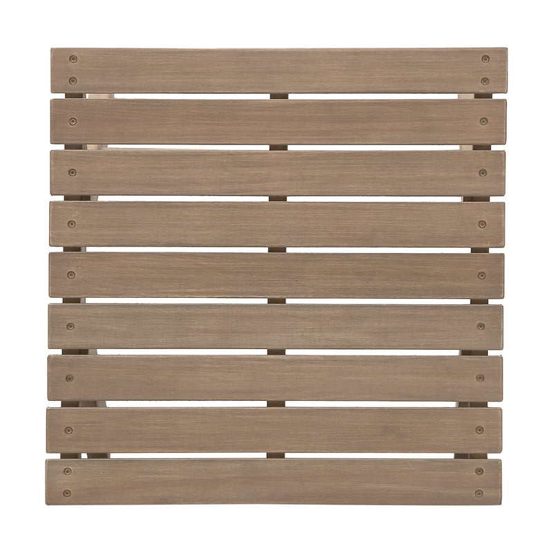 Sedona - Outdoor Side Table With Open Slat Design - R&R Furniture Gallery (Fountain Valley, CA)