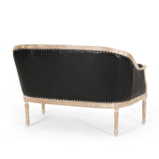 French Country Chesterfield Style Tufted Loveseat - R&R Furniture Gallery (Fountain Valley, CA)