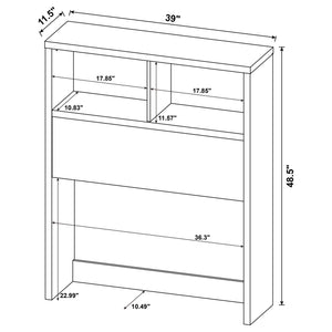 Geary - 3 Piece Bedroom Set With Bookcase Headboard