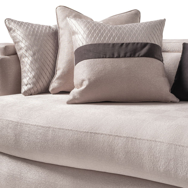 Carmela - Mansion Sofa - Zinc / Silver - R&R Furniture Gallery (Fountain Valley, CA)