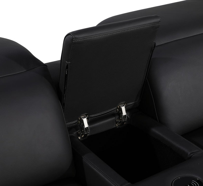 1116 - 7-Piece Modular Power Reclining Sofa In With 4 Power Recliners & Power Headrests