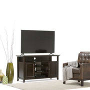 Amherst - TV Media Stand, Handcrafted - R&R Furniture Gallery (Fountain Valley, CA)