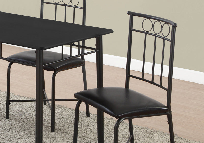 5 Pieces Dining Table Set, Small, Rectangular - R&R Furniture Gallery (Fountain Valley, CA)
