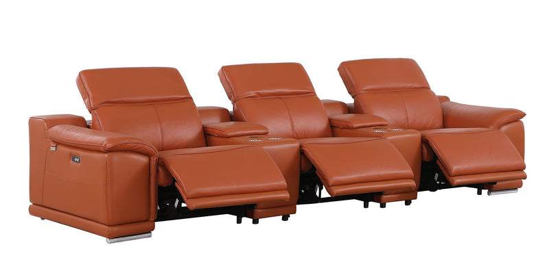 9762 - 8-Piece Modular Power Reclining Sofa And Console Loveseat Set With