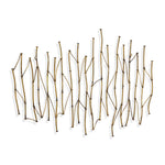 Nature's Rhythm - Metal Wall Decor - Gold