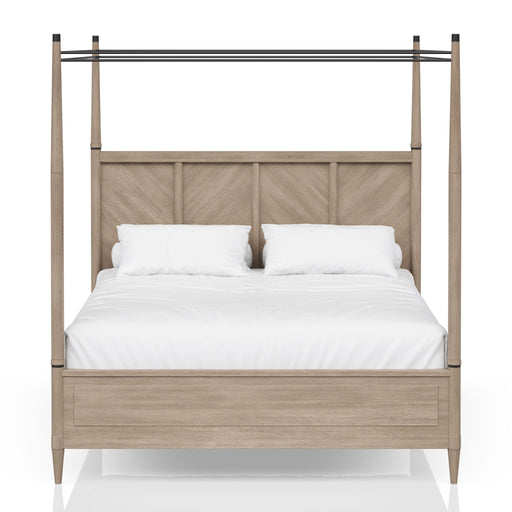 Transitional Styling Canopy Bed - R&R Furniture Gallery (Fountain Valley, CA)