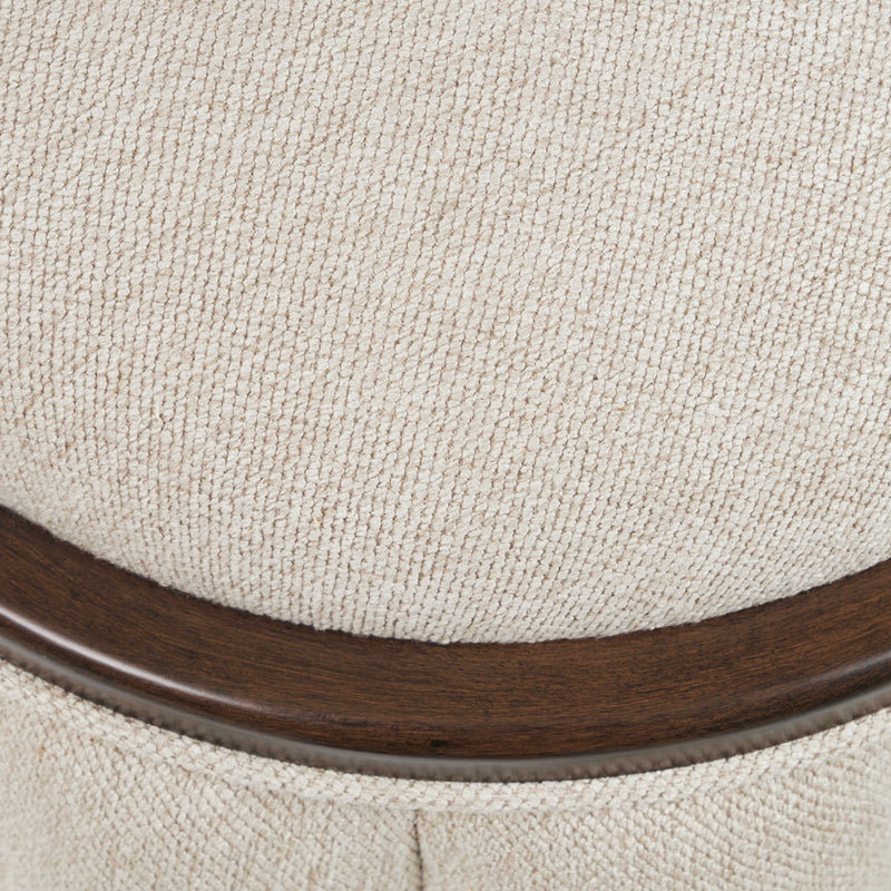 Camellia Field - Round Bench - Beige - R&R Furniture Gallery (Fountain Valley, CA)