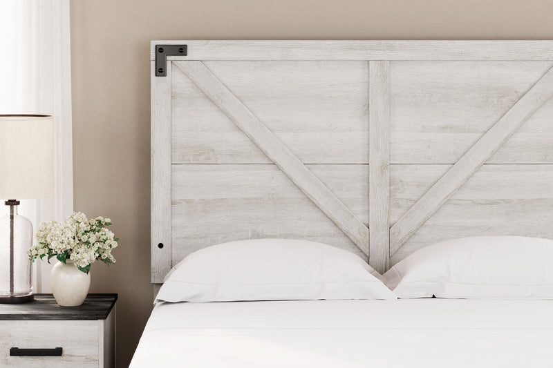 Shawburn - Crossbuck Panel Headboard - R&R Furniture Gallery (Fountain Valley, CA)