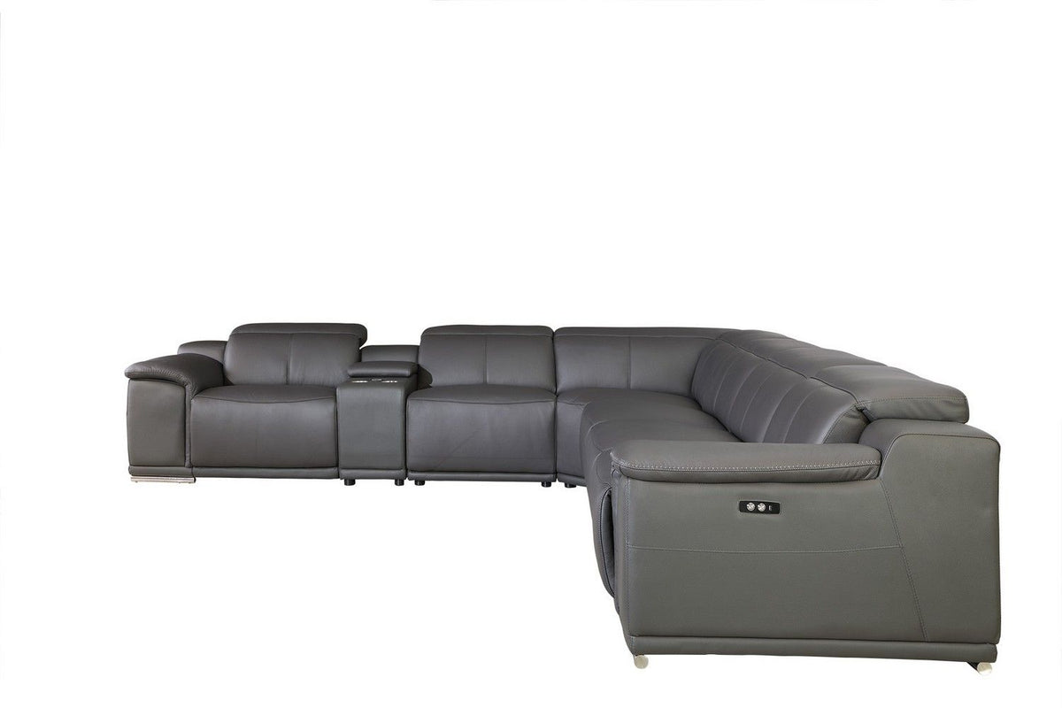 9762 - Power Reclining Sectional - R&R Furniture Gallery (Fountain Valley, CA)