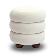 Stefanie - Velvet Ottoman - R&R Furniture Gallery (Fountain Valley, CA)