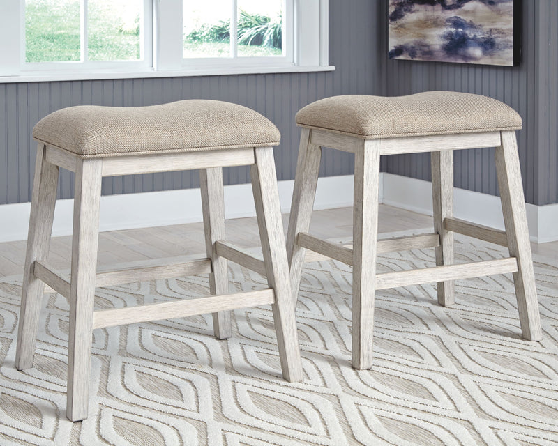 Skempton - Rectangular Counter Table With Storage Set - R&R Furniture Gallery (Fountain Valley, CA)