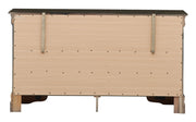 Elegant traditional storage dresser by Glory Furniture with multiple drawers and a classic wooden finish.