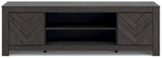 Cayboni - LG TV Stand With Fireplace Option - R&R Furniture Gallery (Fountain Valley, CA)