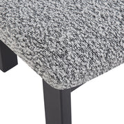 Modern Upholstered Armless Dining Chairs With Metal Legs - R&R Furniture Gallery (Fountain Valley, CA)