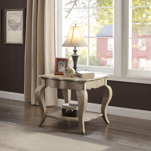 Chelmsford - End Table - Antique Taupe - R&R Furniture Gallery (Fountain Valley, CA)