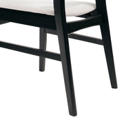 Mid Century Dining Chairs With Cushioned Seats And Wood Frame (Set of 2) - R&R Furniture Gallery (Fountain Valley, CA)