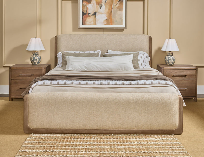 Hollis Uph CK Bed - Swtr/C Glw
