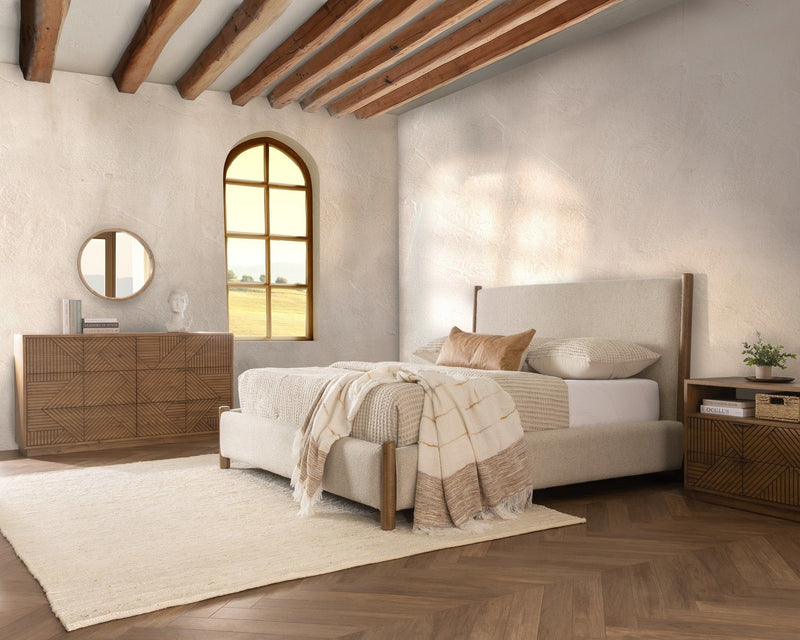 Bennington - Upholstered Bed - R&R Furniture Gallery (Fountain Valley, CA)
