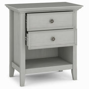 Amherst - Bedside Table, Handcrafted - R&R Furniture Gallery (Fountain Valley, CA)