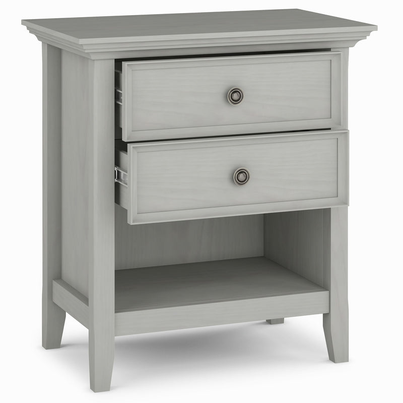 Amherst - Bedside Table, Handcrafted - R&R Furniture Gallery (Fountain Valley, CA)