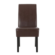 Contemporary Dining Chair With Rubberwood Legs (Set of 2) - R&R Furniture Gallery (Fountain Valley, CA)
