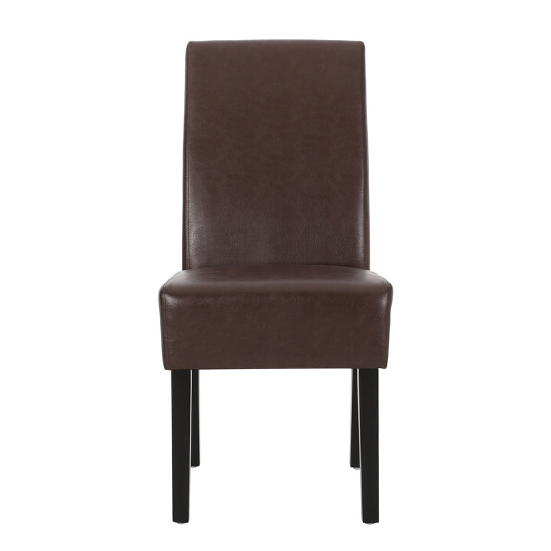 Contemporary Dining Chair With Rubberwood Legs (Set of 2) - R&R Furniture Gallery (Fountain Valley, CA)