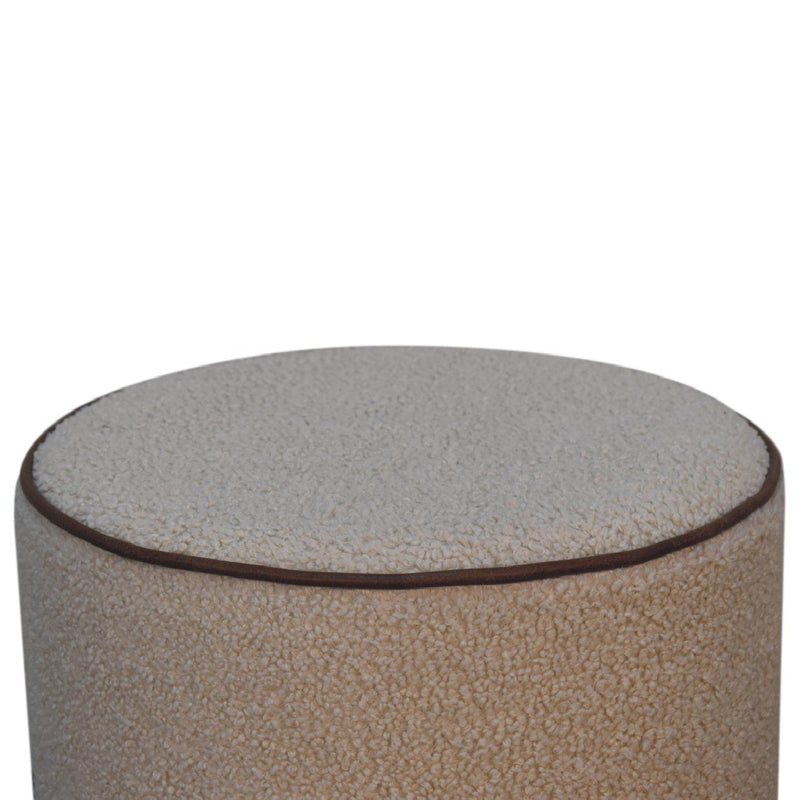 Serenity - Round Footstool - R&R Furniture Gallery (Fountain Valley, CA)