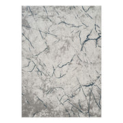 Geometrix - 7'10" X 10'6" Area Rug, Geometric 3D Effect - Ivory / Gray - R&R Furniture Gallery (Fountain Valley, CA)