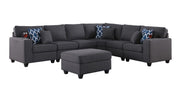 Cooper - Comfort Sectional Sofa With Ottomans And Cupholder - R&R Furniture Gallery (Fountain Valley, CA)