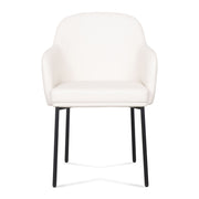 Set of two TOV Furniture Sydney armchairs with modern design, featuring plush upholstery and sleek wooden legs.