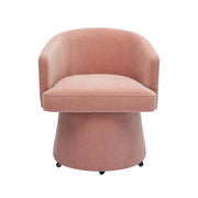 Kristen - Upcycled Chenille Rolling Desk Chair - R&R Furniture Gallery (Fountain Valley, CA)