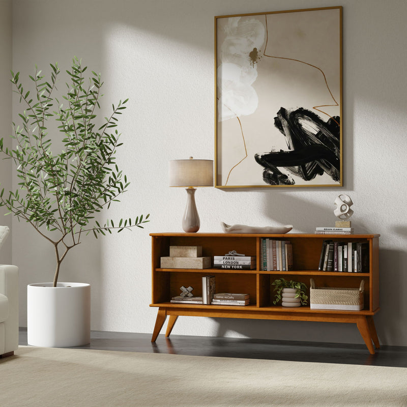 Draper - Handcrafted Low Bookcase - R&R Furniture Gallery (Fountain Valley, CA)