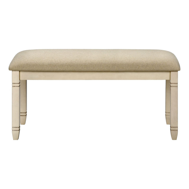 Upholstered Bench With Solid Legs - R&R Furniture Gallery (Fountain Valley, CA)