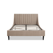 Aspen - Vertical Tufted Modern Headboard Platform Bed Set - R&R Furniture Gallery (Fountain Valley, CA)