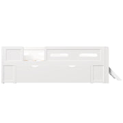 Platform Bed With Guardrail And Drawer - R&R Furniture Gallery (Fountain Valley, CA)