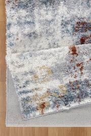 Loft Shag - 7'10" X 9'10" Shaggy Area Rug - Gray, Polypropylene - R&R Furniture Gallery (Fountain Valley, CA)
