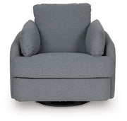Alainmont Next-Gen Nuvella - Swivel Power Recliner - R&R Furniture Gallery (Fountain Valley, CA)