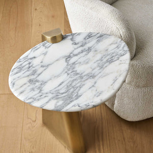 Strum - Marble Accent Table