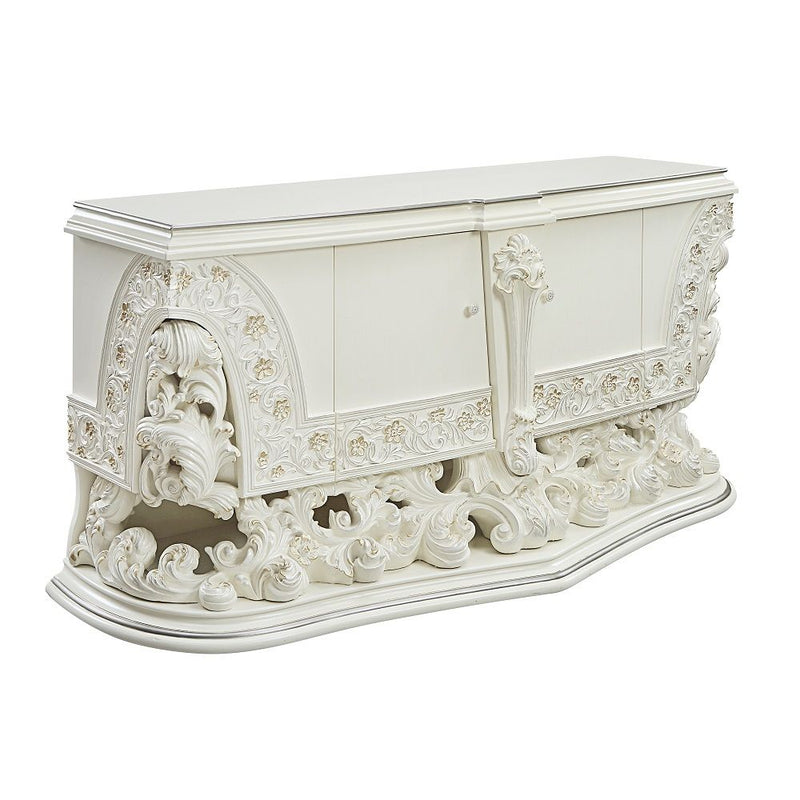 Adara - Server - Antique White - R&R Furniture Gallery (Fountain Valley, CA)