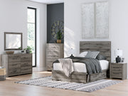 Graystorm - Panel Bed With Storage - R&R Furniture Gallery (Fountain Valley, CA)