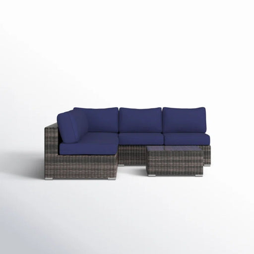 Seating Set With Cushions Handcrafted Wicker Design - R&R Furniture Gallery (Fountain Valley, CA)