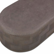 Surraya - Concrete Rounded Coffee Table - R&R Furniture Gallery (Fountain Valley, CA)