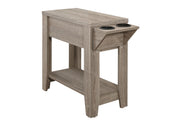 Accent Side Table, Storage, Lamp, Transitional Space-Saving Design - R&R Furniture Gallery (Fountain Valley, CA)
