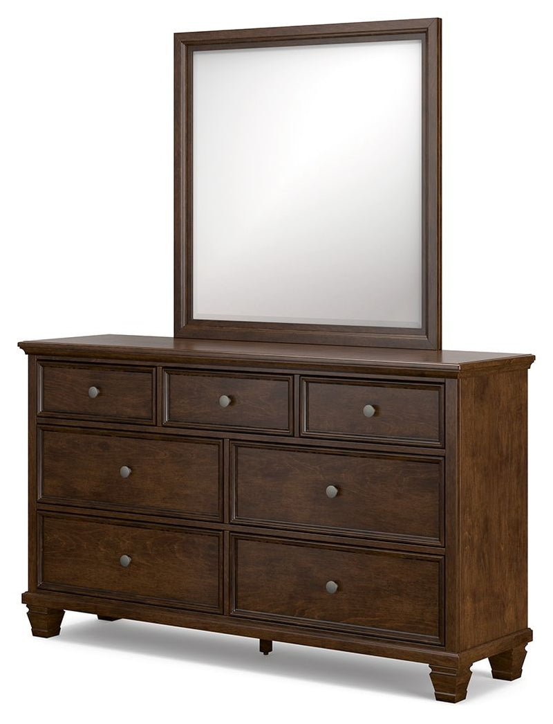 Danabrin - Dresser And Mirror - Brown - R&R Furniture Gallery (Fountain Valley, CA)