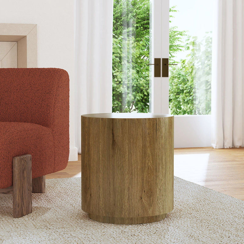Layne - Round End Table - R&R Furniture Gallery (Fountain Valley, CA)